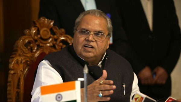 In Fit Of Anger J&K Governor clarifies on his comments In Fit Of Anger J&K Governor clarifies on his comments