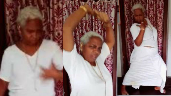 old age grandma shaking social media with her dance old age grandma shaking social media with her dance