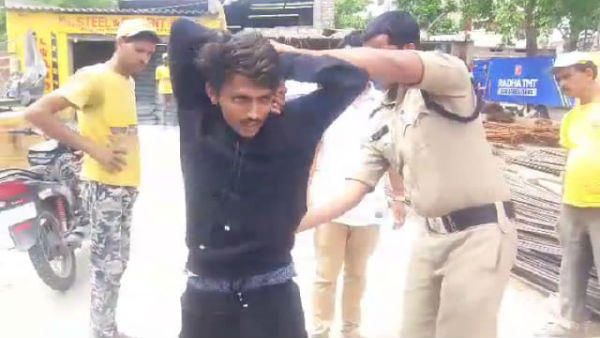 Man arrested for trying to kill his exwife, sickle recovered by police Man arrested for trying to kill his exwife, sickle recovered by police