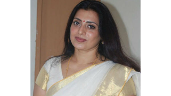 Actress Priya Raman joins in BJP AP at Tirupati Actress Priya Raman joins in BJP AP at Tirupati