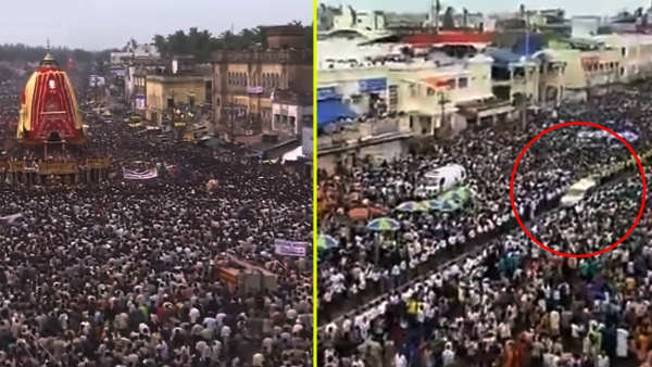 Puri Rath Yatra create a human corridor Puri Rath Yatra create a human corridor