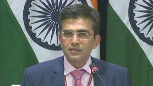 Terrorism must be finished MEA spokesperson Raveesh Kumar, Terrorism must be finished MEA spokesperson Raveesh Kumar,