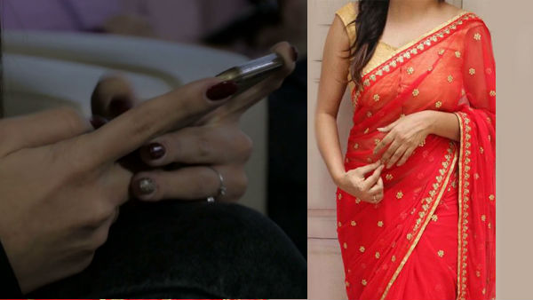 Online woman who said OTP.! Saree tearing messages came..!! Online woman who said OTP.! Saree tearing messages came..!!