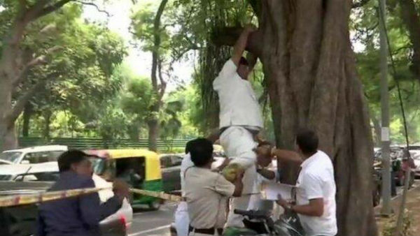 Congress worker attempts suicide to stop Rahul Gandhi from resigning Congress worker attempts suicide to stop Rahul Gandhi from resigning