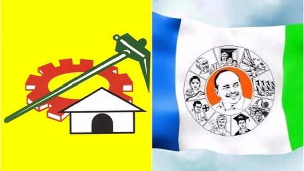 గుంటూరులో ఫ్లెక్సీల రచ్చ .. వైసీపీ ఫ్లెక్సీ పక్కనే టీడీపీ ఫ్లెక్సీ పెట్టటమే కారణం