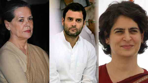 సీడబ్ల్యూసీ భేటీ నుంచి బయటకొచ్చిన సోనియా, రాహుల్..! సాయంత్రం మరోసారి భేటీ..!!