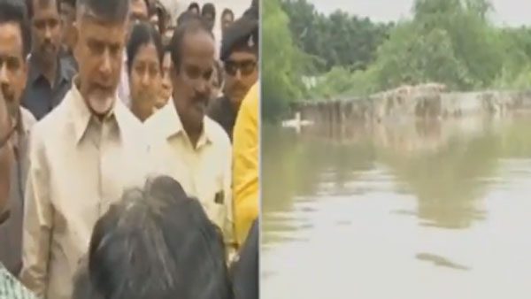 కృత్రిమ వరద సృష్టించి ఊళ్లకు ఊళ్ళే ముంచేశారని చంద్రబాబు ఆరోపణ