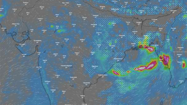 Depression forming over Bay of Bengal; Rainfall likely in North Andhra Pradesh Depression forming over Bay of Bengal; Rainfall likely in North Andhra Pradesh