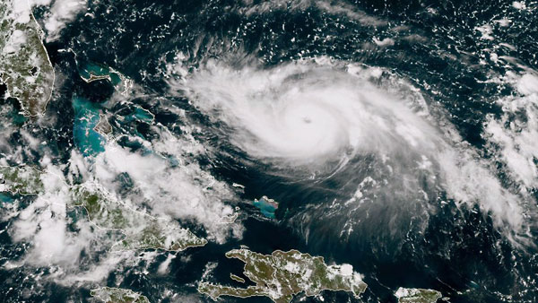 Hurricane Dorian to strike Florida, wind speed at 225kmph Hurricane Dorian to strike Florida, wind speed at 225kmph