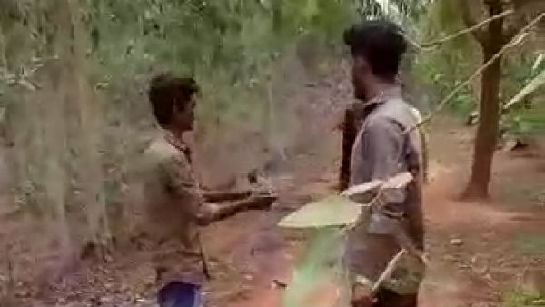 two youth teasing girl.. girl parents attack the youth two youth teasing girl.. girl parents attack the youth