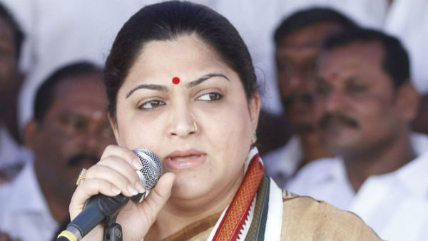 గతంలో నటి కుష్భూకు గుడి