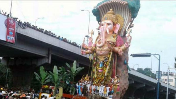 150మంది కళాకురులు..! శరవేగంగా రూపుదిద్దుకుంటున్న లంబోదరుడు..!!