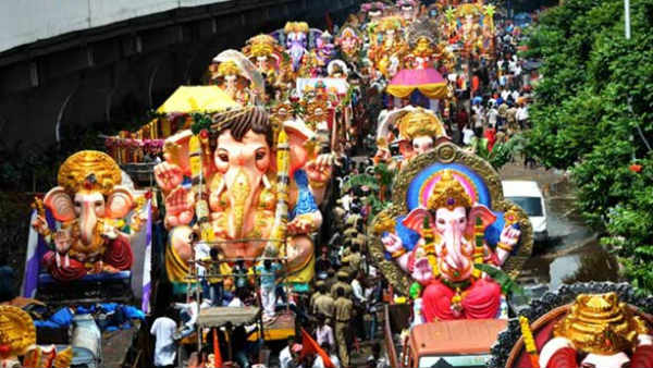 అశ్వాలతో ప్రత్యేక ఆకర్శణ..! తొమ్మిది రోజుల పాటు అలరించనున్న భారీ గణనాథుడు..!!