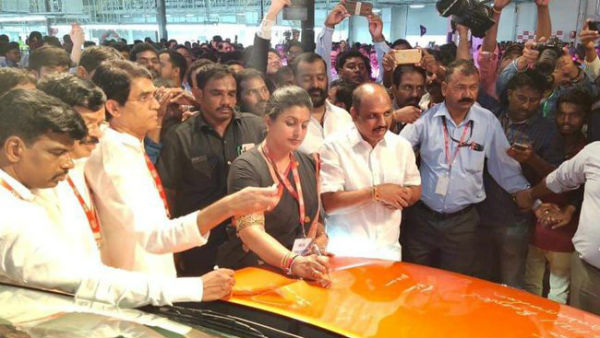 పరిశ్రమల మంత్రి మిస్..ప్రతినిధిగా రోజా