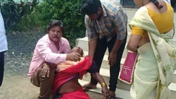 ఎమ్మార్వో కార్యాలయంలోనే మహిళ ఘర్షణ