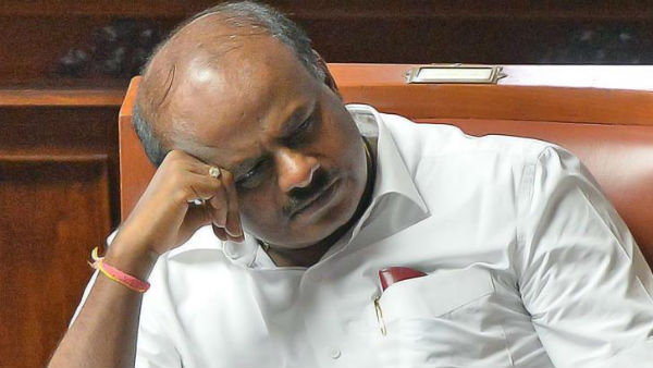 Worked like a slave for Congress for 14 months says kumaraswamy Worked like a slave for Congress for 14 months says kumaraswamy