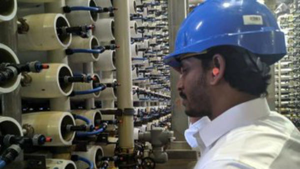 Chief Minister of AP YS Jagan visits desalination plant in Israel Chief Minister of AP YS Jagan visits desalination plant in Israel