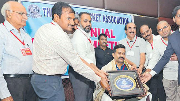Vijaya sai Reddy played key role in Andhra Cricket Association new committee formation Vijaya sai Reddy played key role in Andhra Cricket Association new committee formation