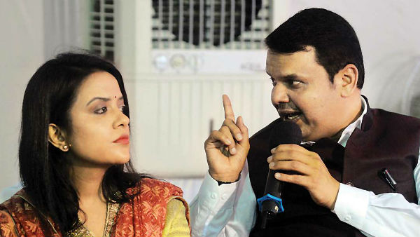 మోడీని జాతిపిత అన్న అమృతా ఫడ్నవీస్
