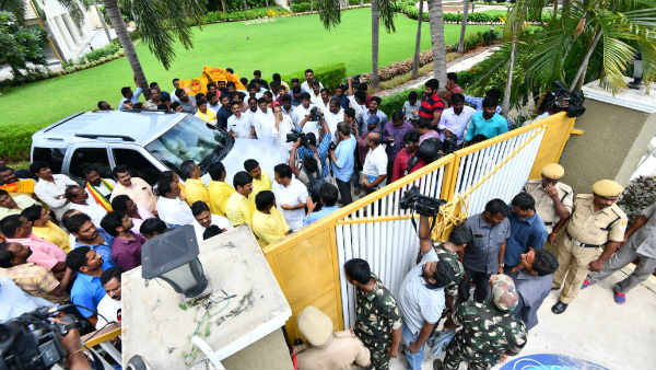 Police lifted TDP camp and shifted victims to own villages Police lifted TDP camp and shifted victims to own villages