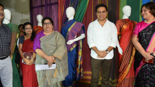16 వేల కుటుంబాల పవర్ లూం కార్మికులకు ఉపాధి ఇచ్చామన్న మంత్రి కేటీఆర్