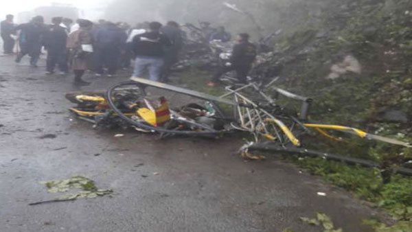 2 killed after Indian Army Chetak helicopter crashes in Bhutan 2 killed after Indian Army Chetak helicopter crashes in Bhutan