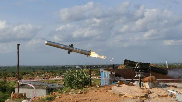 DRDO successfully flight-tests indigenously developed MPATGM missile DRDO successfully flight-tests indigenously developed MPATGM missile