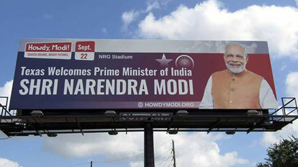 Howdy Modi event in Houston, Modi to begin speaking around 10.15 pm Howdy Modi event in Houston, Modi to begin speaking around 10.15 pm