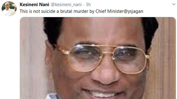 కేశినేని నాని తీవ్ర ఆరోపణ