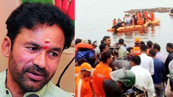 Kishan Reddy asked Jagan government to submit a report on boat mishap Kishan Reddy asked Jagan government to submit a report on boat mishap