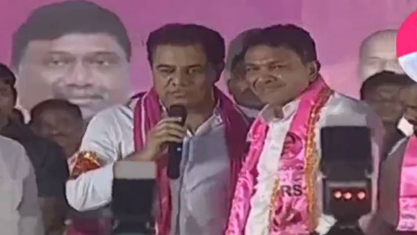 హూజుర్నగర్లో ఎన్నికల శంఖరావాన్ని ప్రారంభించిన కేటీఆర్