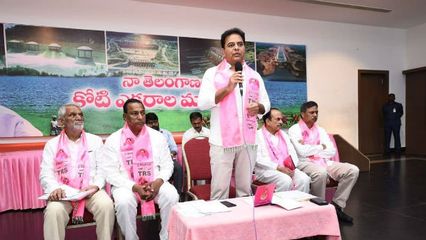అసమ్మతి నేతలను అనుకూలంగా మారుస్తున్న ట్రబుల్ షూటర్ కేటీఆర్