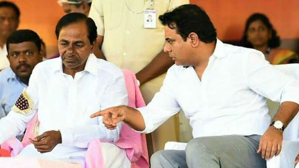 కేటీఆర్ బుజ్జగింపుల పర్వం .. కేసీఆర్ దేవుడంటూ చెప్తున్న నేతలు