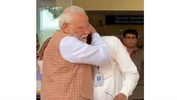 ISRO chairman Sivan emotional on last minute problem in Chandrayaan-2 ISRO chairman Sivan emotional on last minute problem in Chandrayaan-2