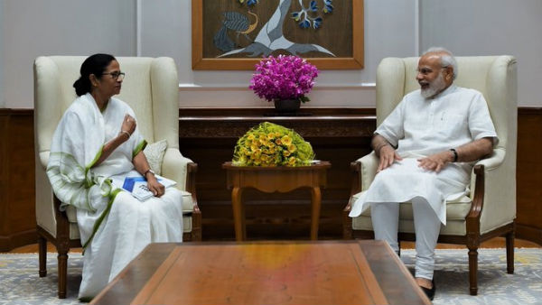 didi greet modi belate birthday wishes and gave sweet, kurtas too didi greet modi belate birthday wishes and gave sweet, kurtas too