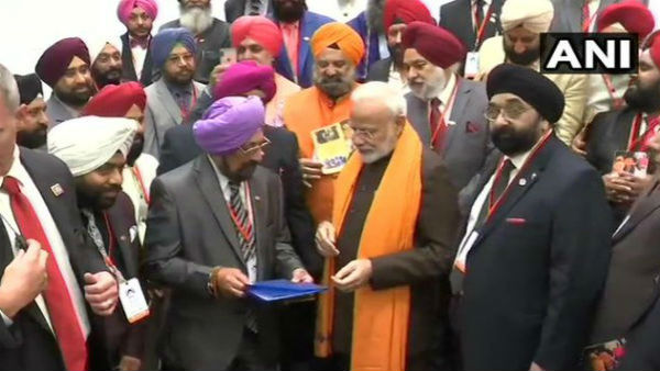 Sikh community in houston thank Tiger PM Modi for Kartarpur, other decisions Sikh community in houston thank Tiger PM Modi for Kartarpur, other decisions