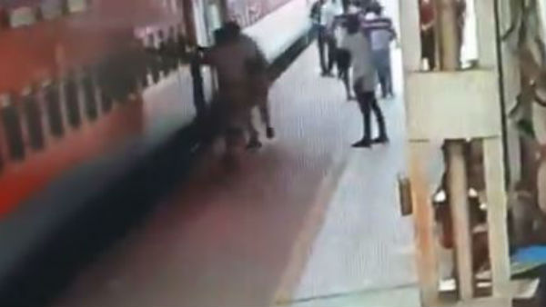 రైలు కదులుతుండగా..