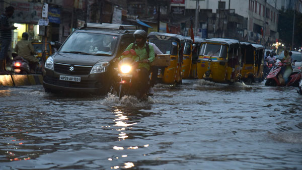 heavy rain in hyderabad heavy rain in hyderabad