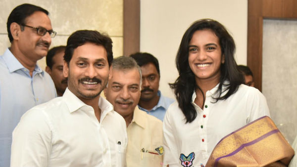Cm Jagan announces five acres land for badminton academy in vizag Cm Jagan announces five acres land for badminton academy in vizag
