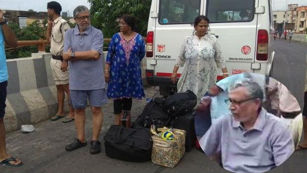 Bihar Rains:Deputy CM Sushil Modi family rescued after stranded for 3days at home Bihar Rains:Deputy CM Sushil Modi family rescued after stranded for 3days at home