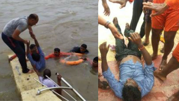 ganesh immersion cause to tense situation in vijayawada ganesh immersion cause to tense situation in vijayawada