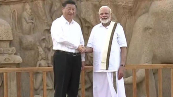 మహాబలిపురంలో చైనా అధ్యక్షుడు..