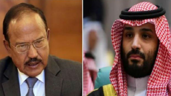 ajit doval in saudi arabia: met saudi crown prince, discuss kashmir issue ajit doval in saudi arabia: met saudi crown prince, discuss kashmir issue