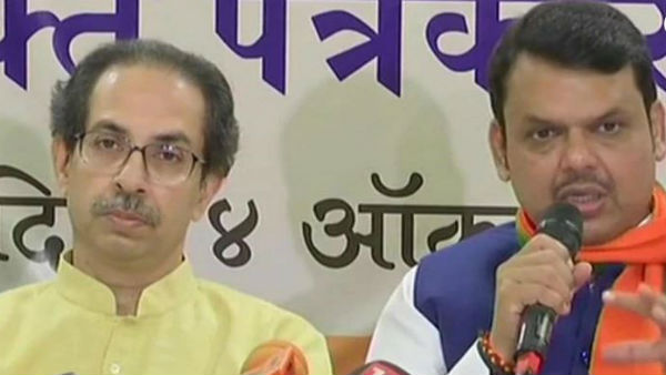 maharashtra seat sharing: bjp 164, shivasena 124 places will be contest maharashtra seat sharing: bjp 164, shivasena 124 places will be contest
