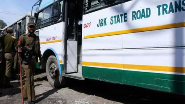 15 kgs of explosives have been found in a bus at the Jammu bus stand. 15 kgs of explosives have been found in a bus at the Jammu bus stand.