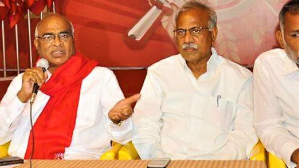 అధికార పార్టీకి దూరంగా సీపిఐ.. హుజూర్ నగర్ లో మద్దత్తు ఉపసంహరణ..
