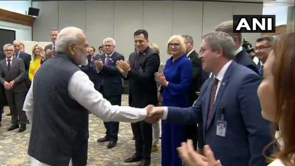 Members of European Parliament call on PM Narendra Modi Members of European Parliament call on PM Narendra Modi