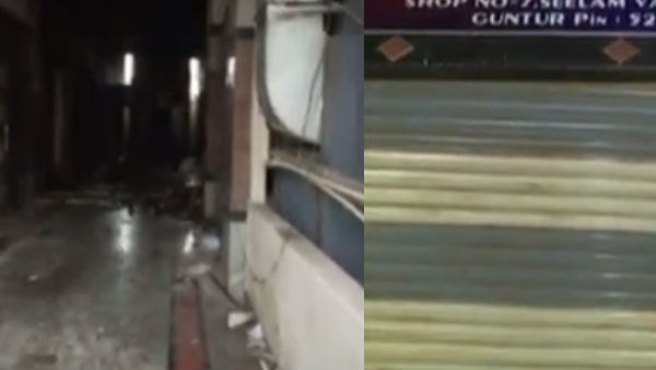 fire accident at guntur medical godown fire accident at guntur medical godown