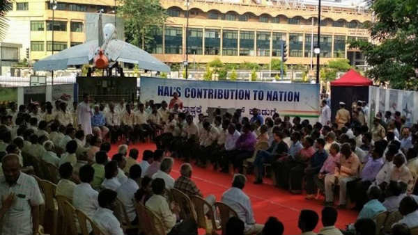 HAL employees to go on indefinite strike, demands revision in wages HAL employees to go on indefinite strike, demands revision in wages