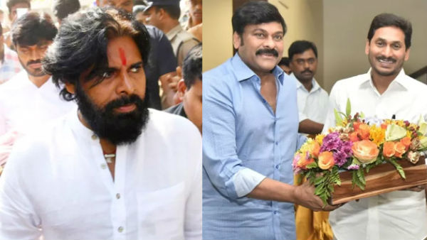 చిరంజీవి జగన్ ను కలవటం ఇష్టంలేని పవన్ కళ్యాణ్